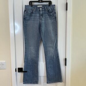 Levis Levi Strauss‎ 515 Womens Jeans Denim Pants 8 Bootcut Mid Rise Blue Cowgirl
